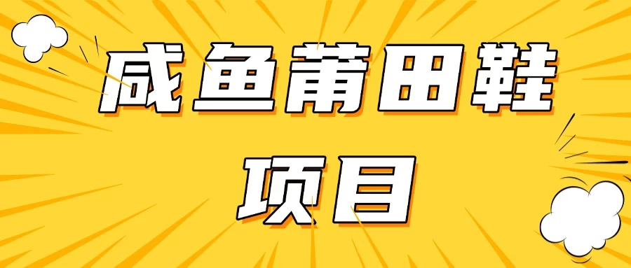 咸鱼高转化项目，附带货源，每日稳定300＋-资源项目网