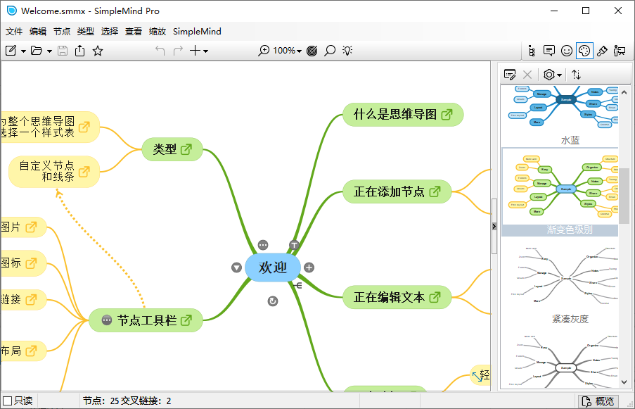 SimpleMind 思维导图软件 Pro v2.6.0.6544 便携版-资源项目网