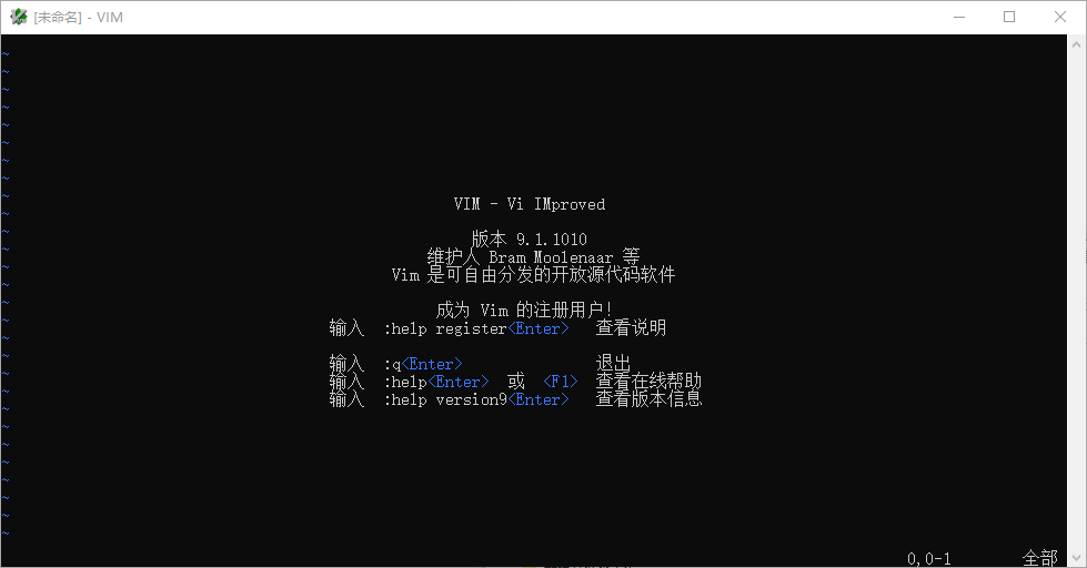 Vim 支持多种编程语言编辑器 v9.1.1010 中文绿色版-资源项目网