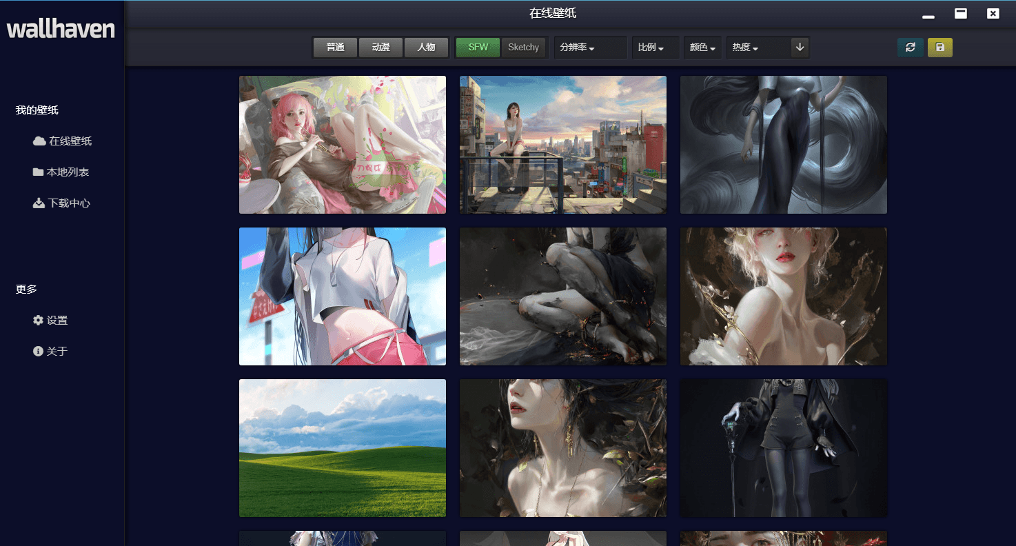 Wallhaven壁纸管理工具v4.4.7-资源项目网