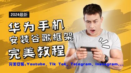 华为手机安装谷歌框架完美教程，开启你的Tiktok，油管，Tg，Instagra之路-资源项目网